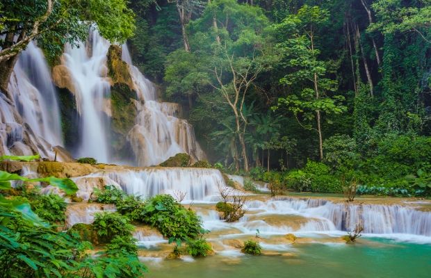 Kuangsi Waterfall